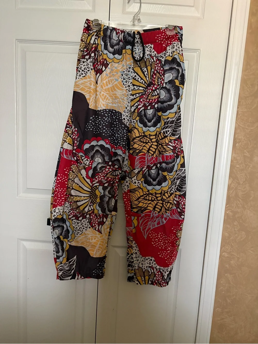 Free People Multicolor Floral Patchwork Wide Leg Pants - Picture 6 of 6